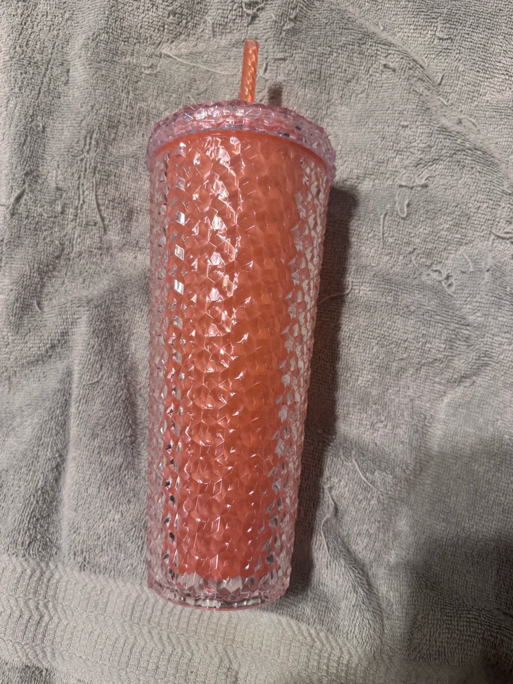 Pink Bubble tumbler